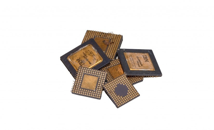 CPU goldcap keramiek