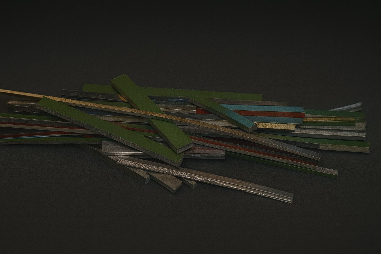 Metal strips