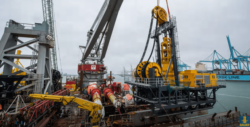 Recycling and re-use of a drilling platform by Krommenhoek Metals