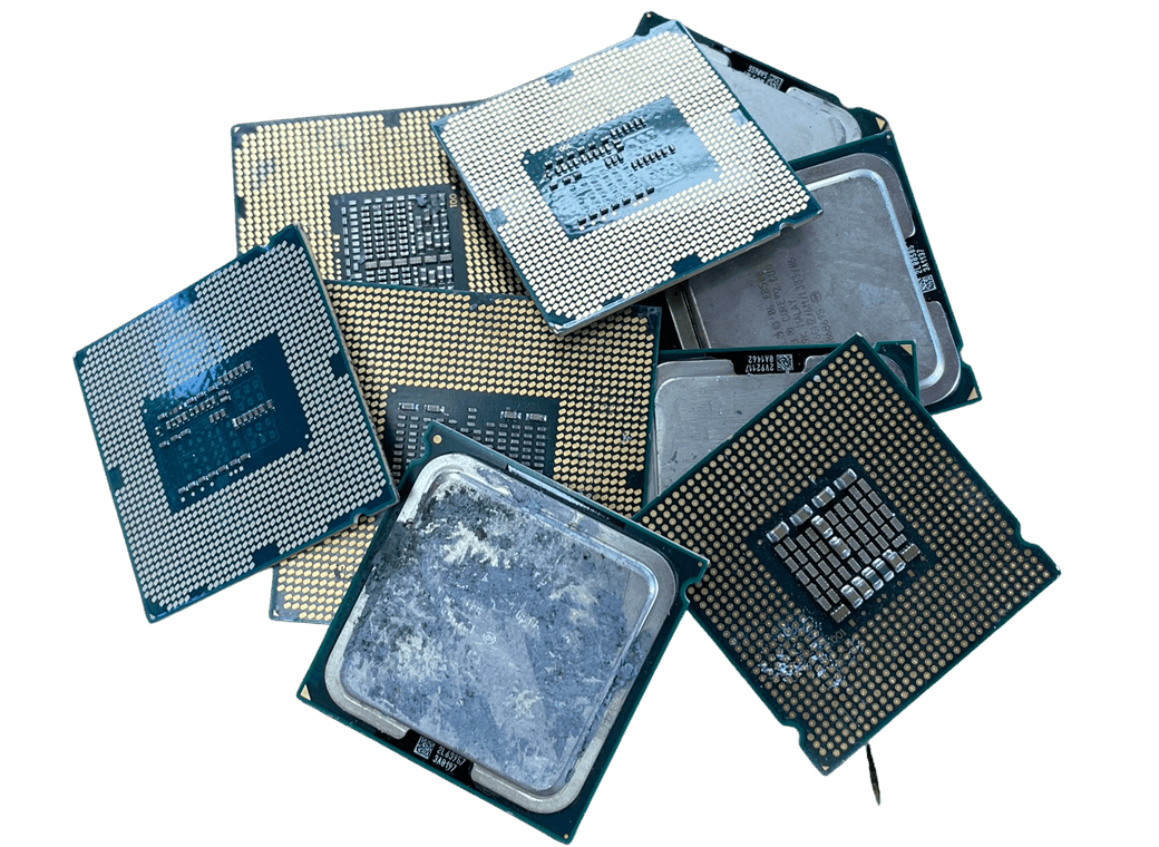 CPU with copper
