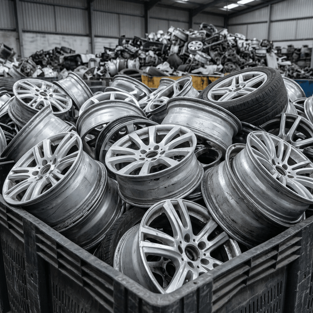 Aluminium velgen van autos