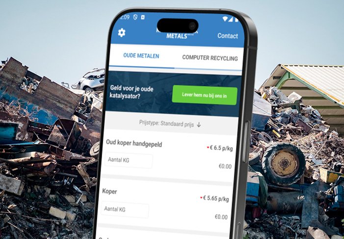 schrootprijzen app