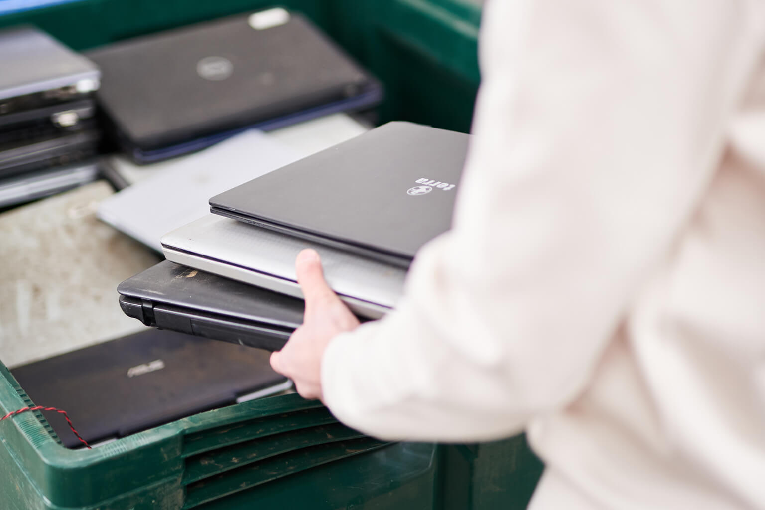 Oude laptop