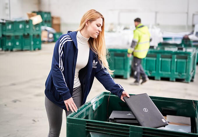 Oude laptop